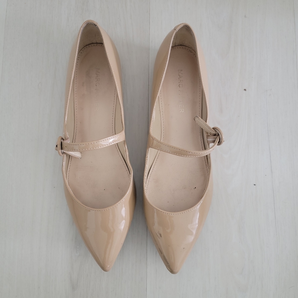 Marc fisher Mary Jane pointed toe ballet flats